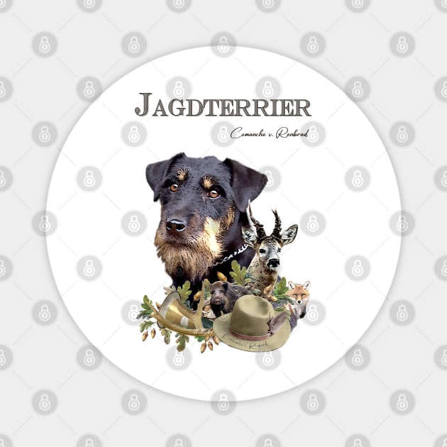 Jagdterrier Comanche v. Renbrad Magnet by German Wirehaired Pointer 